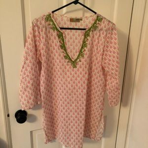 Rock Flower Paper tunic